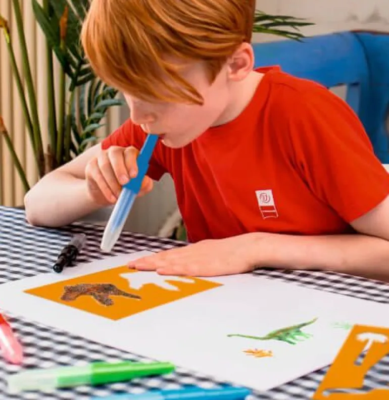 Airbrush-Stifte für Papier - T-Rex World | Teddy Toys Kinderwelt