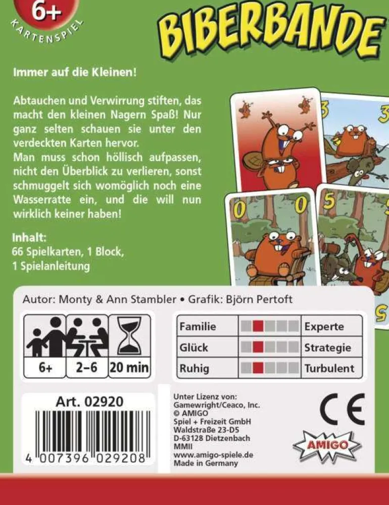 Amigo - Biberbande | Teddy Toys Kinderwelt