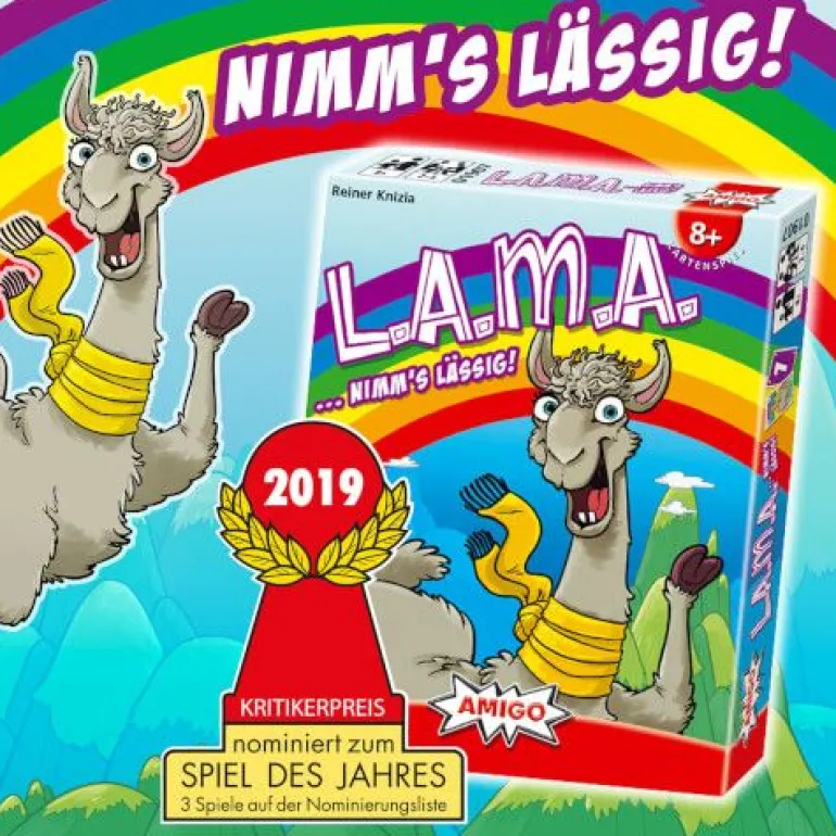 AMIGO 01907 L.A.M.A. Nimm's lässig! | Teddy Toys Kinderwelt