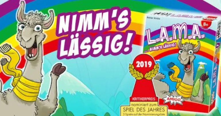 AMIGO 01907 L.A.M.A. Nimm's lässig! | Teddy Toys Kinderwelt