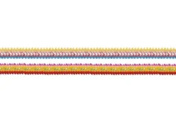 amscan® - 4 Girlanden mit gefärbten Rändern, 8 x 200 cm | Teddy Toys Kinderwelt