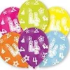 amscan® - 6 Latexballons rundum bedruckt 4, 27,5 cm | Teddy Toys Kinderwelt