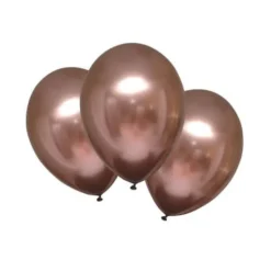 amscan® - 6 Latexballons Satin Luxe Rose Copper, 27,5 cm | Teddy Toys Kinderwelt