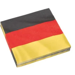 amscan® - 20 Servietten Deutschland | Teddy Toys Kinderwelt