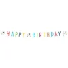 amscan® Confetti Birthday - Partykette Papier, 180 x 13,8 cm | Teddy Toys Kinderwelt