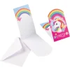 amscan® Einhorn - 8 Einladungskarten mit Umschlägen | Teddy Toys Kinderwelt