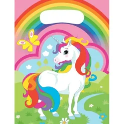 amscan® Einhorn - 8 Partytüten | Teddy Toys Kinderwelt