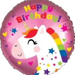 amscan® Einhorn - Geburtstag Folienballon | Teddy Toys Kinderwelt