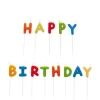 amscan® Happy Birthday - Kerzen-Set, mehrfarbig | Teddy Toys Kinderwelt