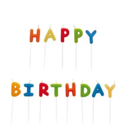 amscan® Happy Birthday - Kerzen-Set, mehrfarbig | Teddy Toys Kinderwelt