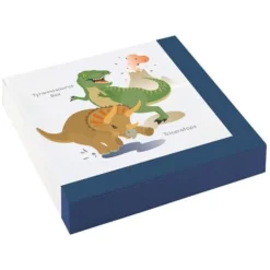 amscan® Happy Dinosaur - 20 Servietten, 33 x 33 cm | Teddy Toys Kinderwelt