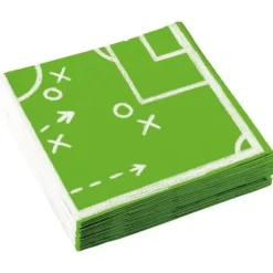 Amscan® Kicker Party - 20 Servietten, 33x33 cm | Teddy Toys Kinderwelt
