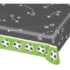 amscan® Kicker Party - Tischdecke aus Papier, 120 x180 cm | Teddy Toys Kinderwelt