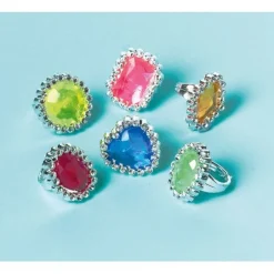 amscan® Party Basics - 18 Juwelenringe | Teddy Toys Kinderwelt