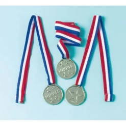 amscan® Party Basics - 12 Medaillen | Teddy Toys Kinderwelt