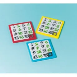 amscan® Party Basics - 12 Schiebepuzzles | Teddy Toys Kinderwelt