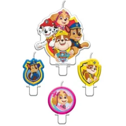 amscan® Paw Patrol - 4 Kerzen | Teddy Toys Kinderwelt