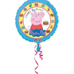 amscan® Peppa Pig - Happy Birthday Folienballon, 43 cm | Teddy Toys Kinderwelt