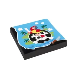 amscan® Pirat - 20 Servietten, 33 x 33 cm | Teddy Toys Kinderwelt