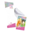 amscan® Pretty Pony - 8 Einladungskarten mit Umschlägen | Teddy Toys Kinderwelt