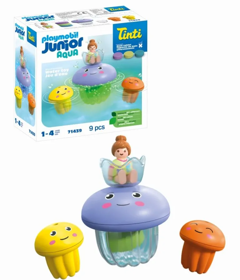1.2.3 AQUA & Tinti: Bunte Quallenfamilie | Teddy Toys Kinderwelt