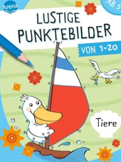 Arena Verlag - Lustige Punktebilder von 1-20, Tiere | Teddy Toys Kinderwelt