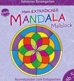 Arena Verlag - Mein extradicker Mandala-Malblock | Teddy Toys Kinderwelt