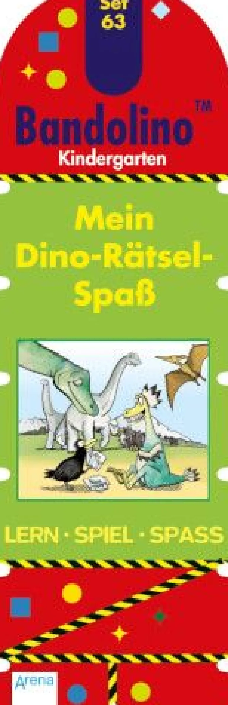 Arena Verlag Bandolino - Mein Dino-Rätsel-Spaß Set 63 | Teddy Toys Kinderwelt