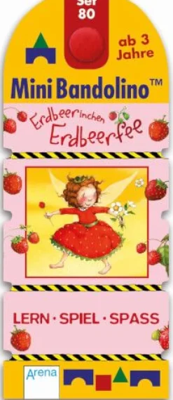 Arena Verlag Mini Bandolino - Erdbeerinchen Erdbeerfee Set 80 | Teddy Toys Kinderwelt