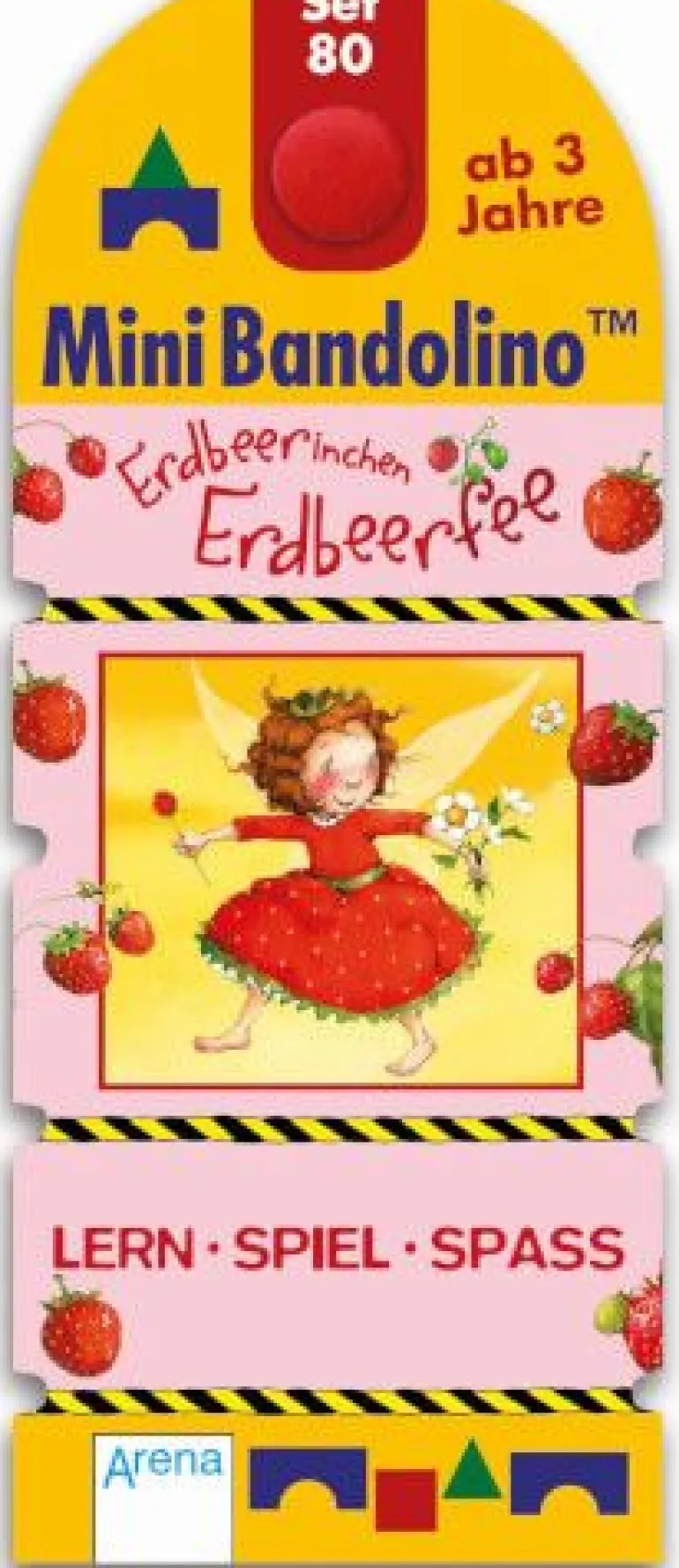 Arena Verlag Mini Bandolino - Erdbeerinchen Erdbeerfee Set 80 | Teddy Toys Kinderwelt