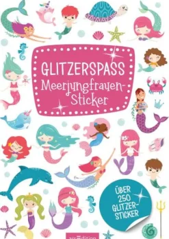ars Edition - Glitzerspaß Meerjungfrauen-Sticker | Teddy Toys Kinderwelt