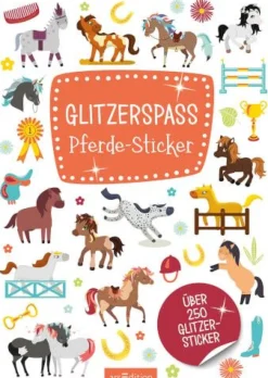 ars Edition - Glitzerspaß Pferde-Sticker | Teddy Toys Kinderwelt