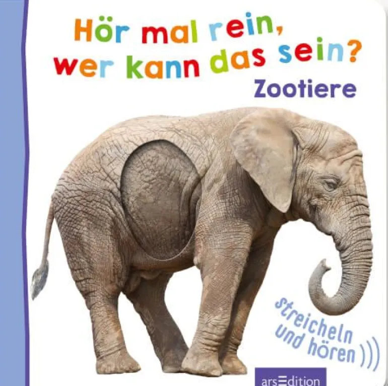 ars Edition - Hör mal rein, wer kann das sein?, Zootiere | Teddy Toys Kinderwelt