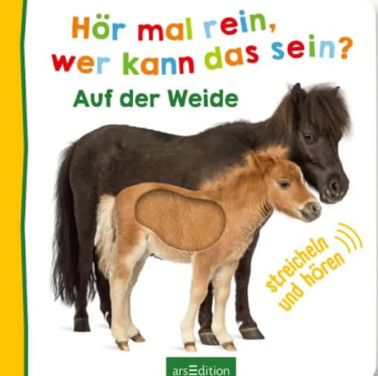 ars Edition - Hör mal rein, wer kann das sein?, Auf der Weide | Teddy Toys Kinderwelt