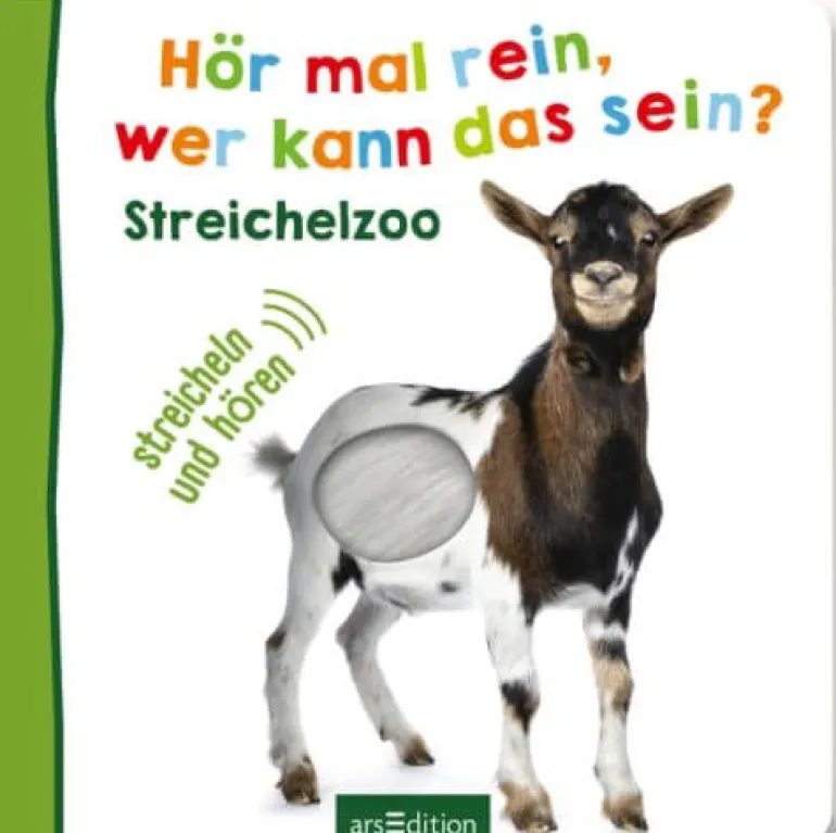 ars Edition - Hör mal rein, wer kann das sein?, Streichelzoo | Teddy Toys Kinderwelt