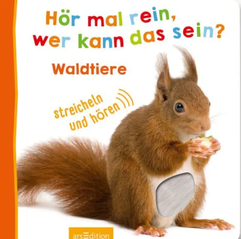 ars Edition - Hör mal rein? Wer kann das sein? Waldtiere | Teddy Toys Kinderwelt