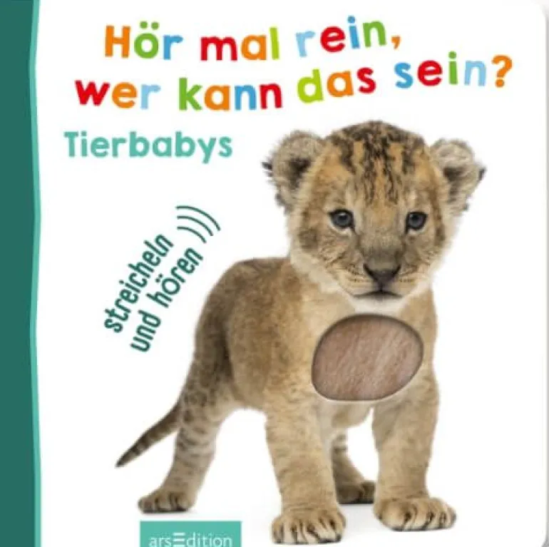 ars Edition - Hör mal rein, wer kann das sein?, Tierbabys | Teddy Toys Kinderwelt