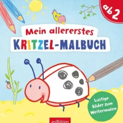 ars Edition - Mein allererstes Kritzel-Malbuch | Teddy Toys Kinderwelt