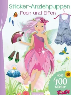 ars Edition - Sticker Anziehpuppen Feen und Elfen | Teddy Toys Kinderwelt