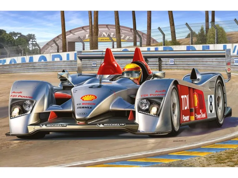 Audi R10 TDI Le Mans + 3D Puzzle | Teddy Toys Kinderwelt