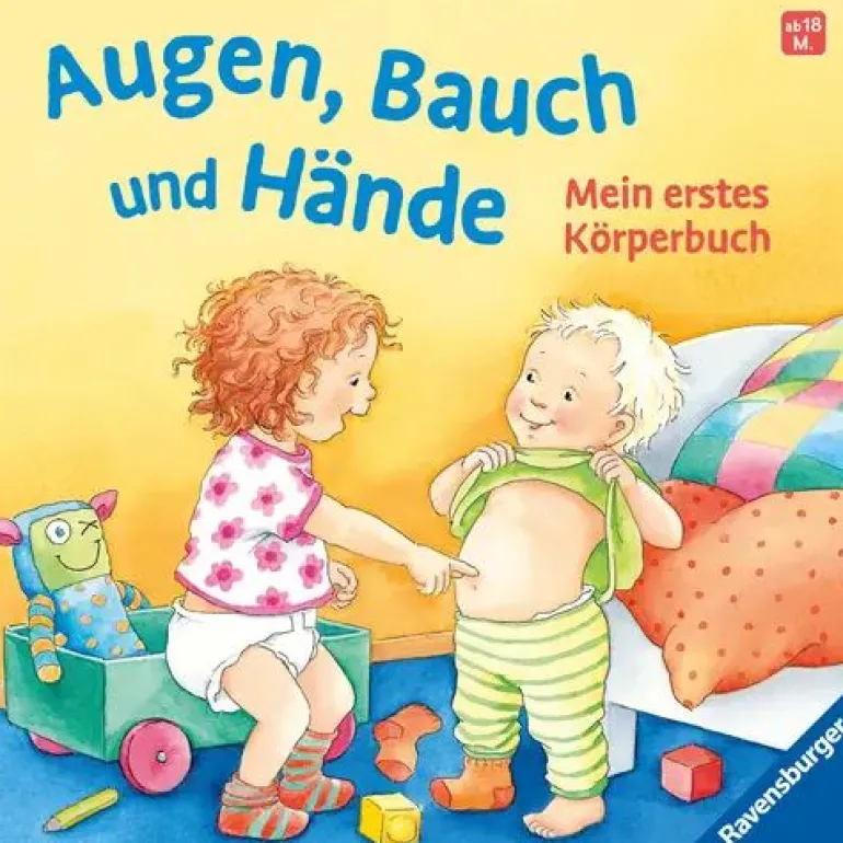 Augen, Bauch und Hände. Mein erstes Körperbuch. Allererstes Wisse | Teddy Toys Kinderwelt