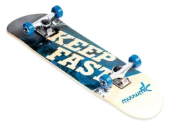 Authentic - Skateboard ABEC 5, Wave Design mit Rucksack | Teddy Toys Kinderwelt