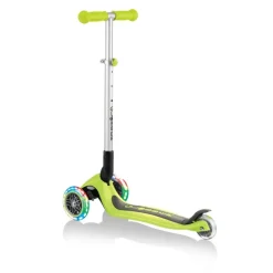 Authentic Globber - Primo Foldalble Leuchtrollen, grün | Teddy Toys Kinderwelt