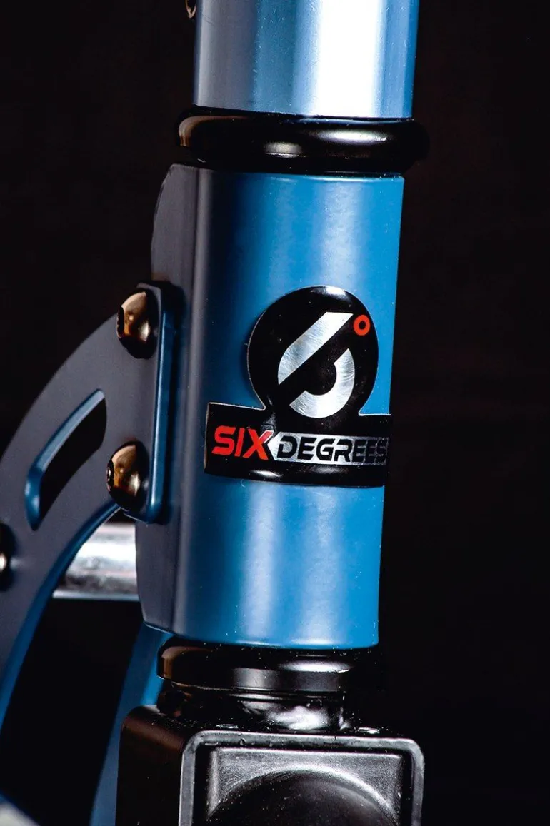 Authentic SixDegrees - Alu Scooter 205 mm, Blau | Teddy Toys Kinderwelt