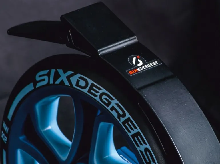 Authentic SixDegrees - Alu Scooter 205 mm, Blau | Teddy Toys Kinderwelt