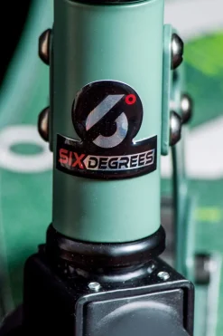 Authentic SixDegrees - Alu Scooter 205mm, Grün | Teddy Toys Kinderwelt