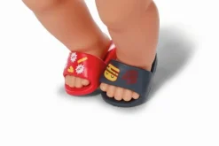 BABY born Badeschlappen 3 sort. 43cm | Teddy Toys Kinderwelt