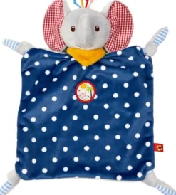 BabyGlück - Schnuffeltuch Elefant, blau | Teddy Toys Kinderwelt