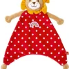 BabyGlück - Schnuffeltuch Löwe, rot | Teddy Toys Kinderwelt