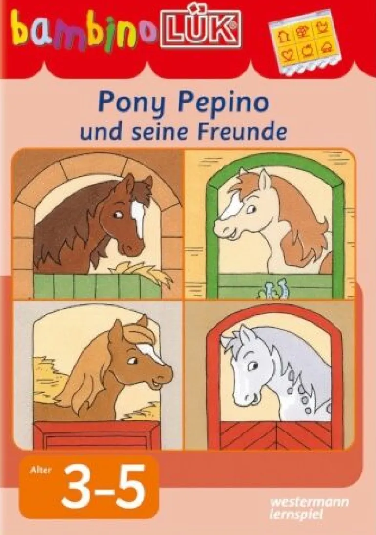 bambinoLÜK® - Pony Pepino und Freunde | Teddy Toys Kinderwelt